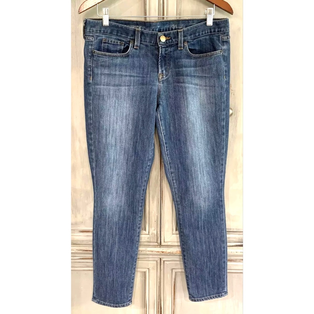 J. Crew Toothpick Jeans Tag Sz 31 Actual 33